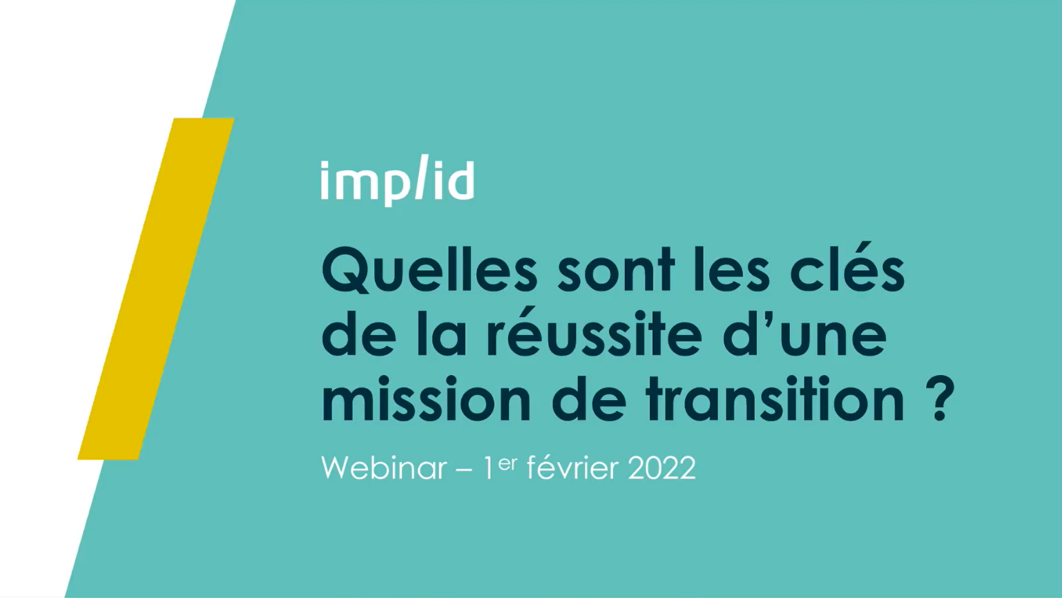 Management de transition implid