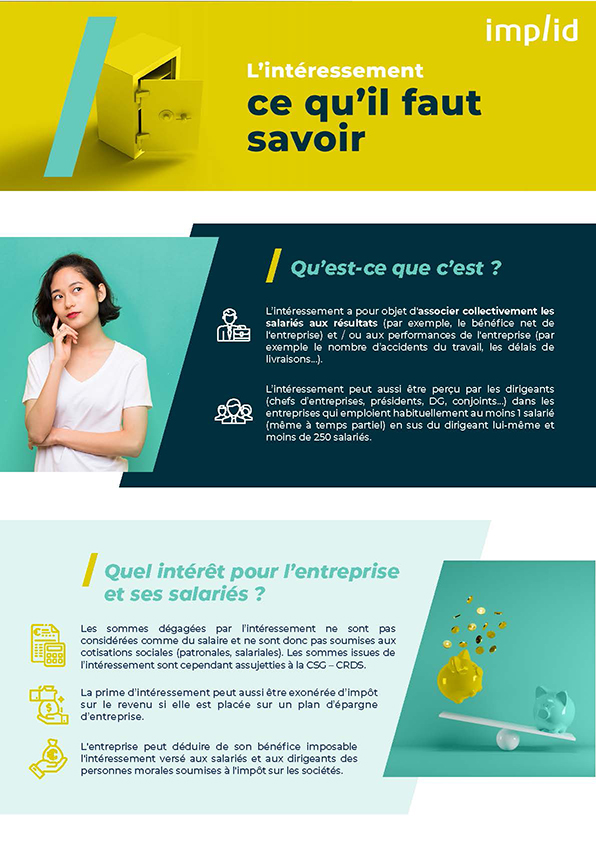 Plaquette informations intéressement