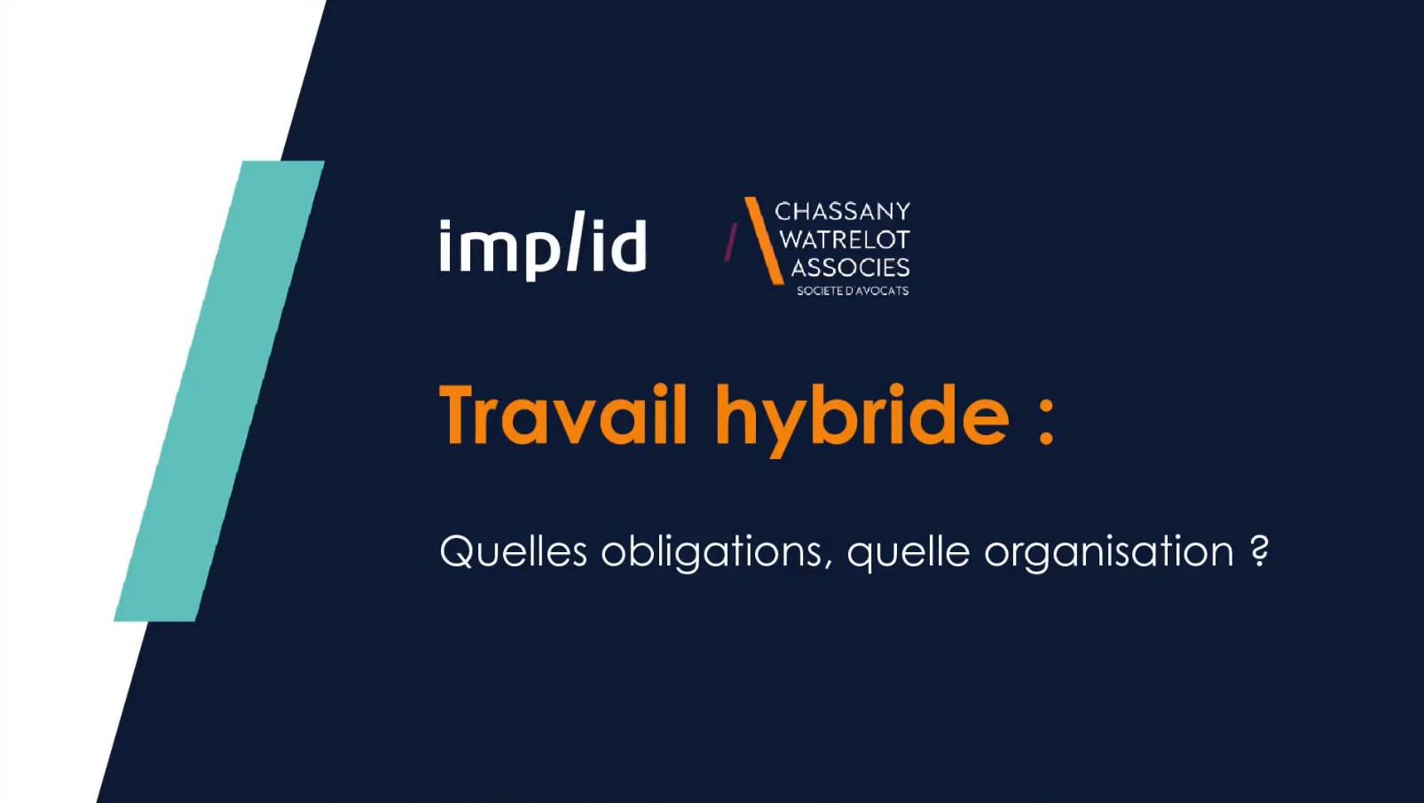 Webinar Travail hybride